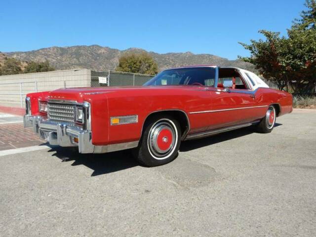 1978 Cadillac Eldorado Biarritz T tops Automatic 3-Speed RWD V8 7.0L Gasoline 1978 Cadillac Eldorado T tops