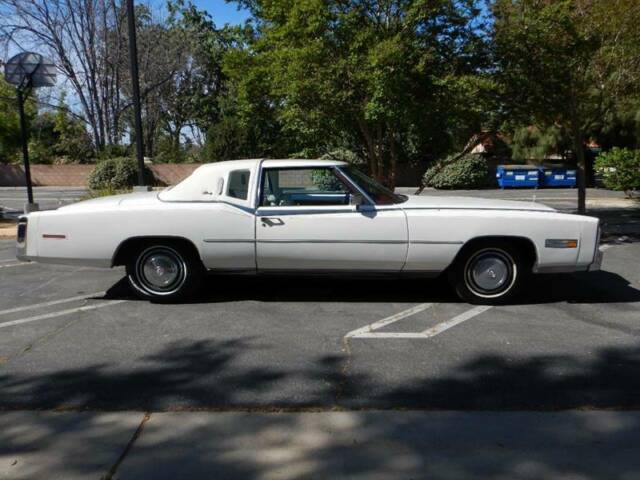 1978 Cadillac Eldorado Biarritz Tripple White 1978 Cadillac Eldorado Biarritz