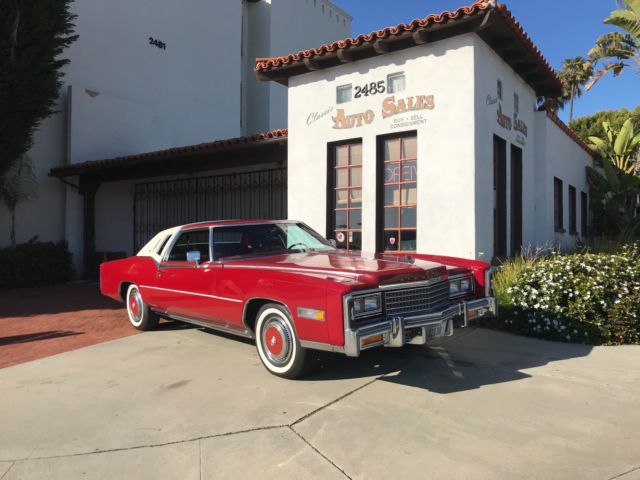 1978 Cadillac Eldorado Coupe. 22K Orig. Miles! NO RESERVE! Time Caspule Beauty! 1978 Cadillac Eldorado