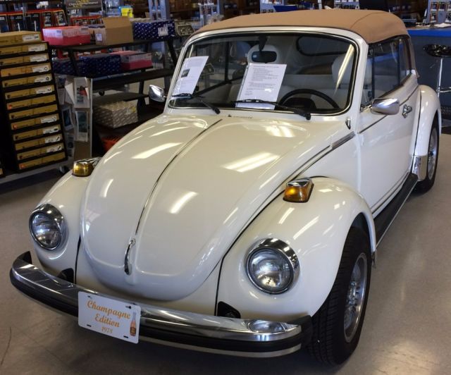 1978 Champage Edition Beetle Convertible 1978 Volkswagen Beetle - Classic Champagne Edition