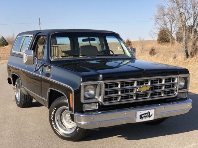 1978 Chevrolet Blazer 57997 Miles Black SUV 350 V8 3 Speed Automatic 1978 Chevrolet Blazer --
