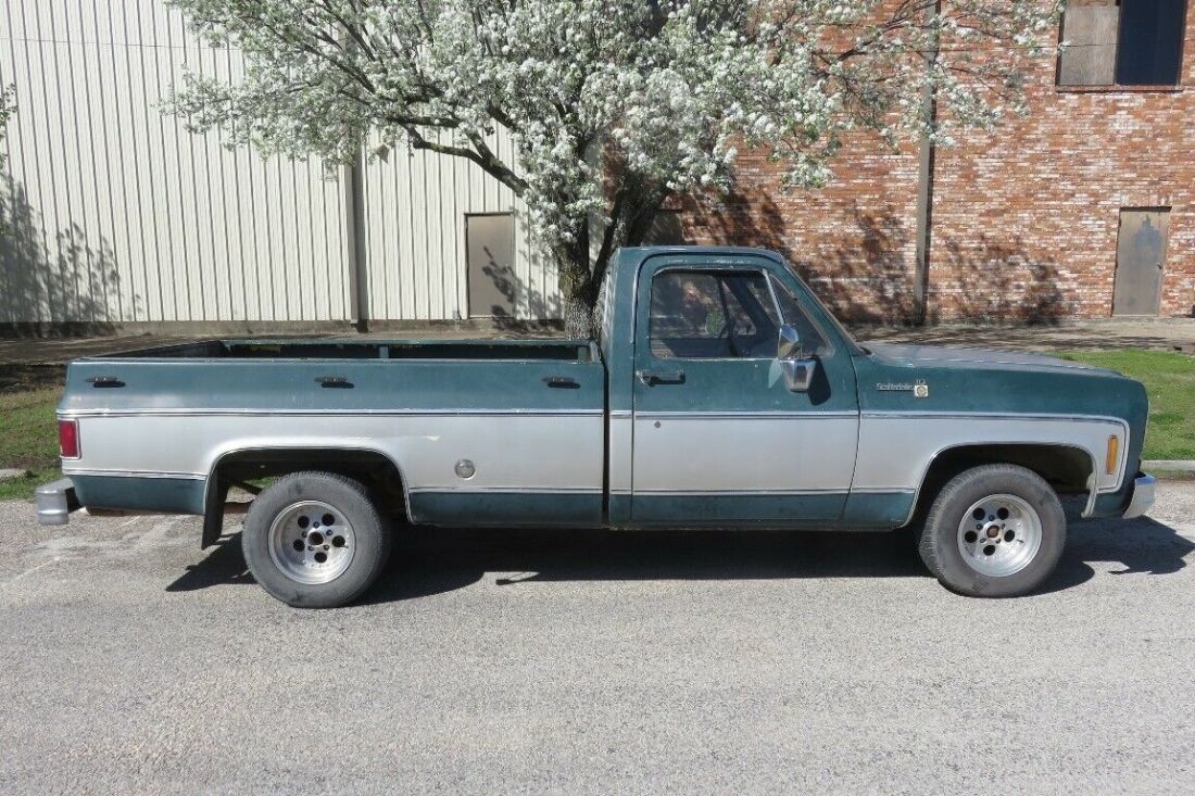 1978 Chevrolet C10 Scottsdale Equipment 305 V8 Automatic w/ Air Conditioning 1978 Chevrolet C-10 C-10 Scottsdale Equipment