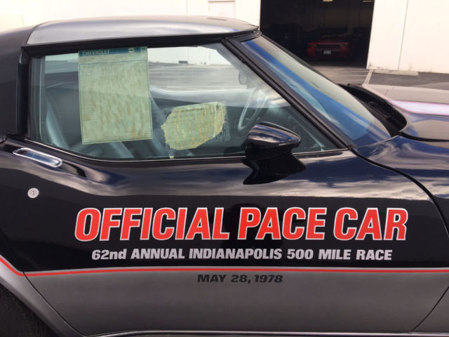 1978 Chevrolet Corvette 62nd Annual Indianolis Pace Car - photo 8