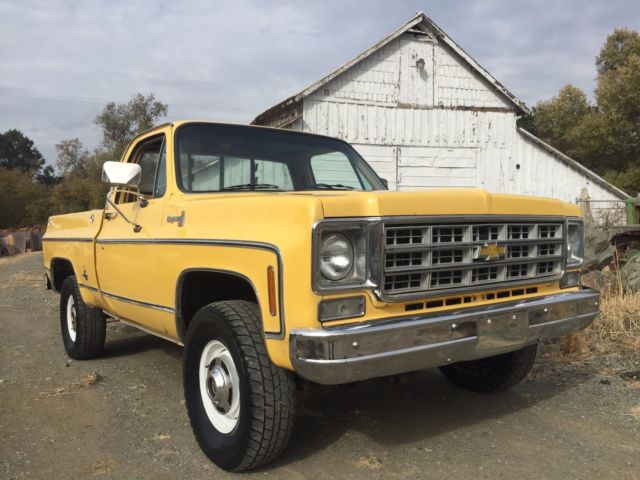 1978 Chevrolet Cheyenne K10 4wd California Barn Find Original Paint No Reserve 1978 Chevrolet C/K Pickup 1500 Cheyenne