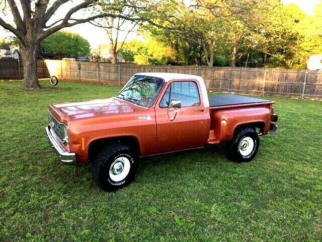 1978 Chevrolet C/K10 Stepside Silverado 350ci 4 barrel 4 wheel drive automatic 1978 Chevrolet C/K Pickup 1500 Silverado