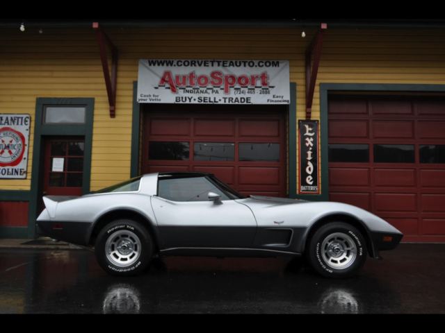1978 Chevrolet Corvette 1978 L82 4 Speed Silver Anniversary Corvette! 55543 Mile 1978 Chevrolet Corvette 1978 L82 4 Speed Silver Anniversary Corvette!