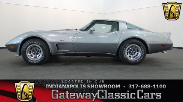 1978 Chevrolet Corvette 24367 Miles Silver 2DR L82 350 CID V8 3-Spd Auto 1978 Chevrolet Corvette