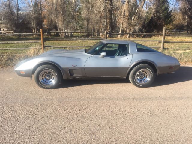 1978 CHEVROLET CORVETTE 25TH ANNIVERSARY ADDITION. CALIFORNIA CAR, LOW MILES 1978 Chevrolet Corvette 25TH ANNIVERSARY CALIFORNIA CAR