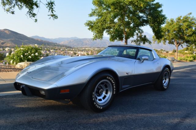 1978 Chevrolet Corvette 25th Anniversary Edition L82 1978 Chevrolet Corvette