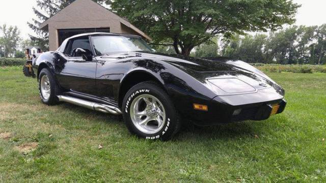 1978 Chevrolet Corvette, 25th Anniversary Year, High End Black Paint, 4 Speed 1978 Chevrolet Corvette