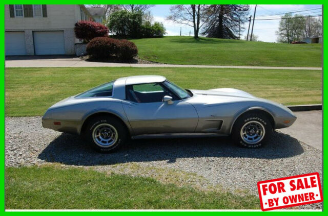 1978 Chevrolet Corvette 8-Cylinder Gasoline 3-Speed Automatic RWD PA c84604 1978 Chevrolet Corvette 1978 Chevrolet Corvette