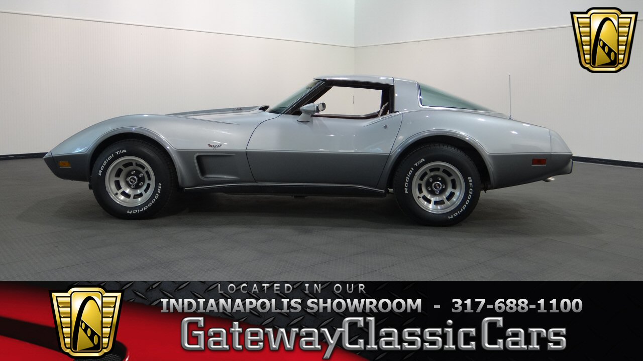 1978 Chevrolet Corvette 84342 Miles Silver 2DR 350 CID V8 L82 3-Speed Automatic 1978 Chevrolet Corvette
