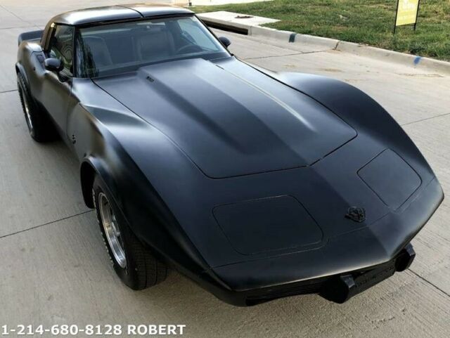 1978 Chevrolet Corvette CUSTOM MATTE BLACK & NEW CRATE MOTOR - photo 2