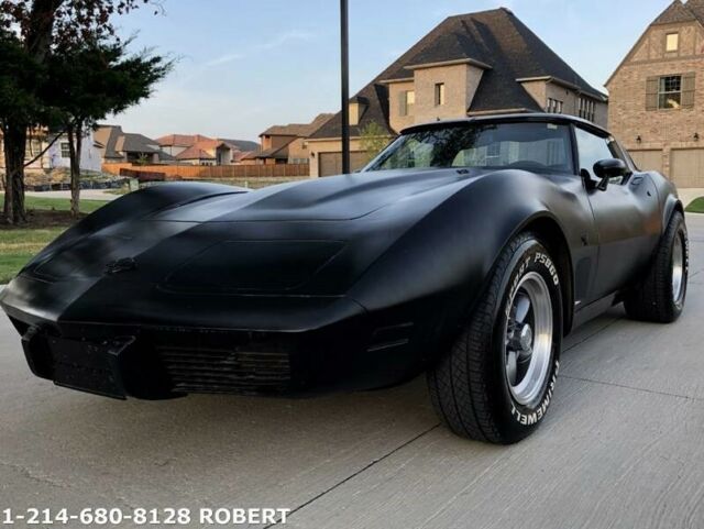 1978 Chevrolet Corvette CUSTOM MATTE BLACK & NEW CRATE MOTOR - photo 4