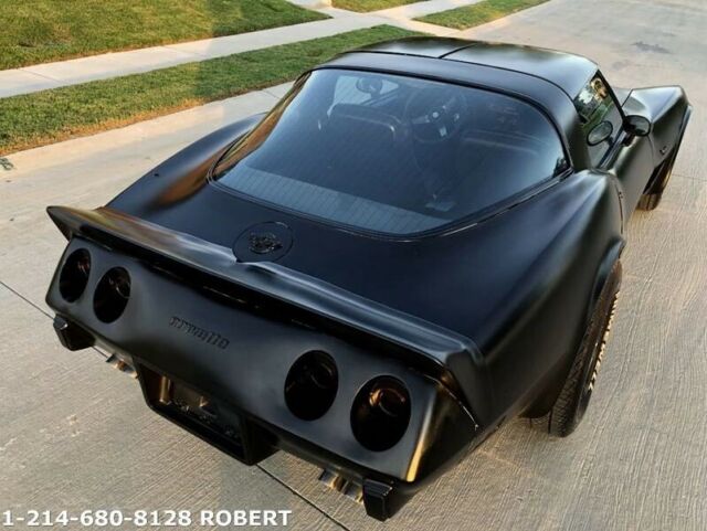 1978 Chevrolet Corvette CUSTOM MATTE BLACK & NEW CRATE MOTOR - photo 8