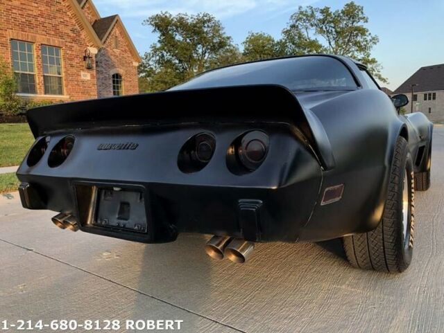 1978 Chevrolet Corvette CUSTOM MATTE BLACK & NEW CRATE MOTOR - photo 9