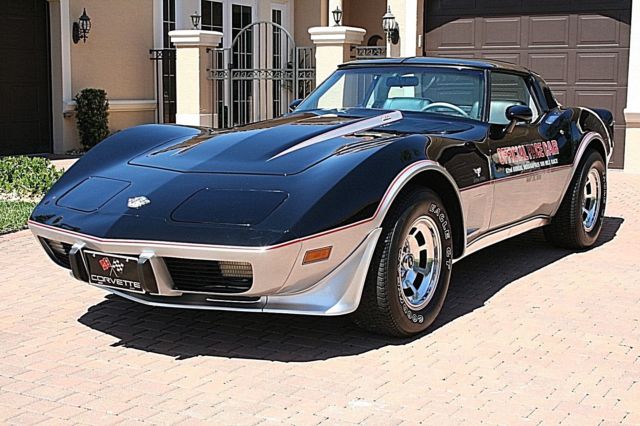 1978 Chevrolet Corvette Indy Pace Car L82 Numbers Matching 27,000 Miles Original 1978 Chevrolet Corvette Indy Pace Car L82 27,000 Miles