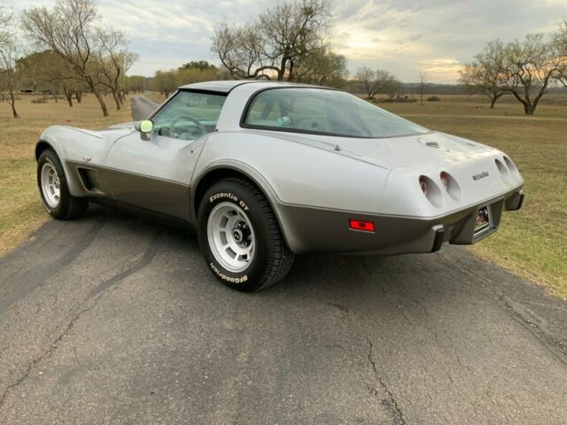 1978 Chevrolet Corvette L-82 4 speed Silver Anniversary 24k miles Oyst - photo 2