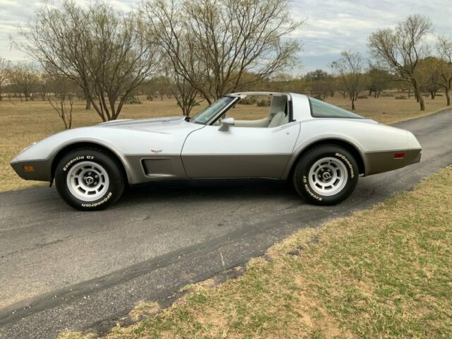 1978 Chevrolet Corvette L-82 4 speed Silver Anniversary 24k miles Oyst - photo 3