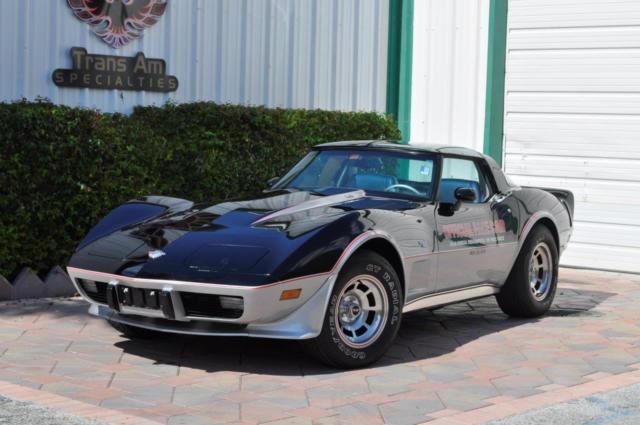 1978 Chevrolet CORVETTE L82 PACE CAR 00040 ORIGINAL MILES 1978 Chevrolet Corvette L82 PACE CAR