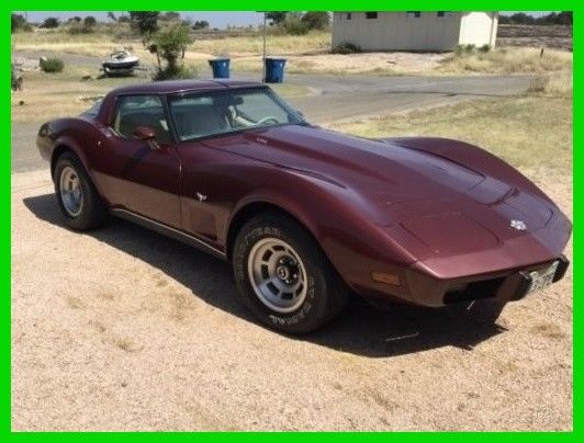 1978 Chevrolet Corvette Manual RWD Coupe, 350ci L82 Engine, Leather Interior 1978 Chevrolet Corvette