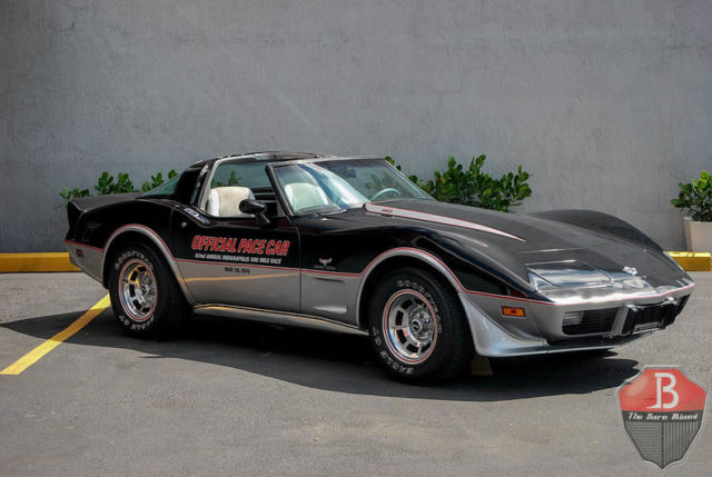 1978 Chevrolet Corvette Pace Car 42997 Miles Black Coupe V8 Manual 1978 Chevrolet Corvette Pace Car
