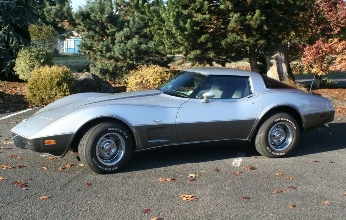 1978 Chevrolet Corvette Silver Anniversary L42, 5K on Performance Rebuilt Engine 1978 Chevrolet Corvette 1978 Silver Anniversary