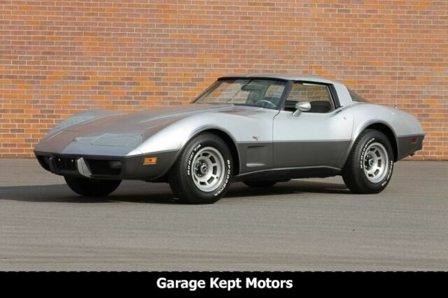 1978 Chevrolet Corvette Silver Anniversary Silver Coupe 350 V8 67350 Miles 1978 Chevrolet Corvette Silver Anniversary