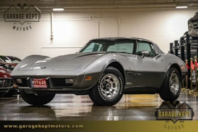 1978 Chevrolet Corvette Silver Anniversary Silver Coupe L82 350 V8 5931 Miles 1978 Chevrolet Corvette Silver Anniversary