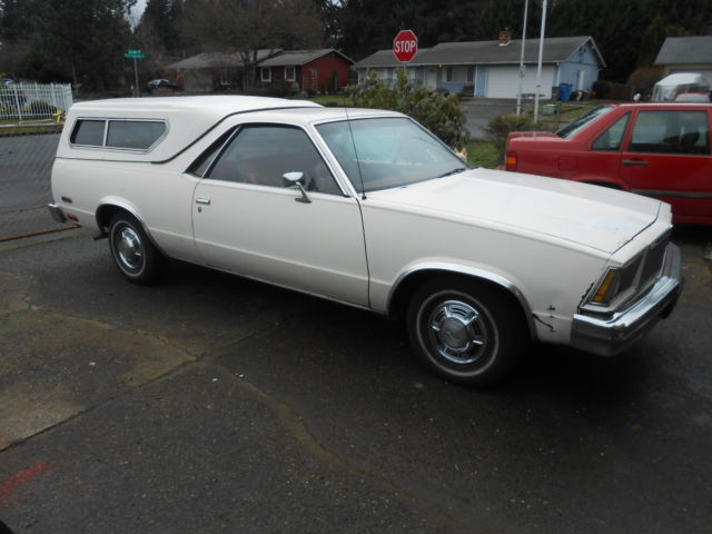 1978 Chevrolet El Camino Base Standard Cab Pickup 2-Door 5.7L (stock) 1978 Chevrolet El Camino Base Standard Cab Pickup 2-Door