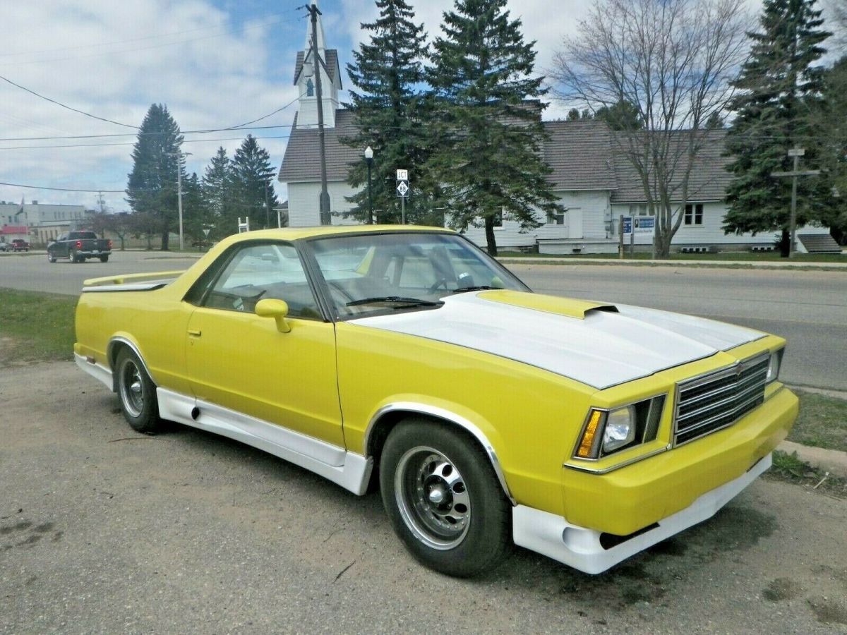 1978 Chevrolet El Camino Truck 305 V8 Automatic Topper Rhino Lined Bed Nice! 1978 Chevrolet El Camino