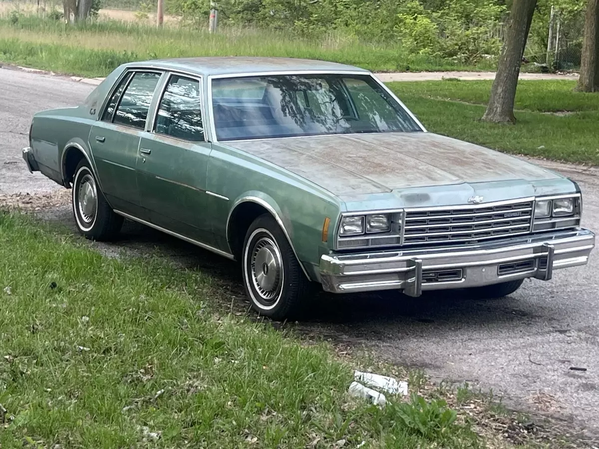 1978 Chevrolet Impala Sedan Green 1978 Chevrolet Impala