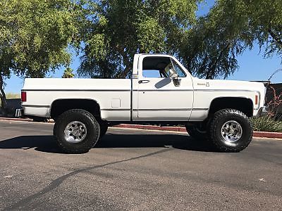 1978 Chevrolet K10 Silverado 4x4 short bed 1978 Chevrolet C/K Pickup 1500 Silverado