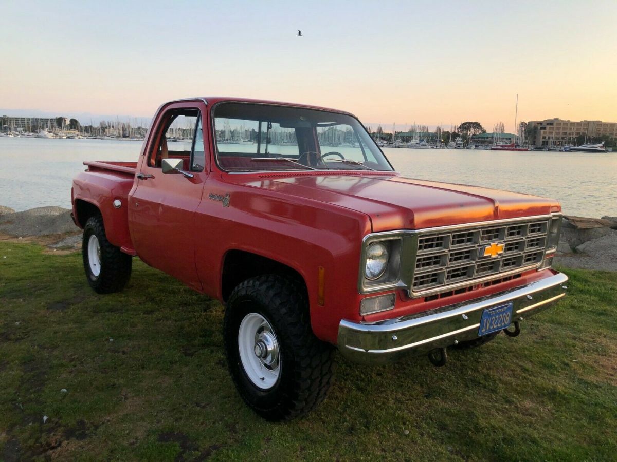 1978 Chevrolet K10 Stepside Scottsdale Original Paint California truck 4x4 1978 Chevrolet C/K Pickup 1500 Scottsdale