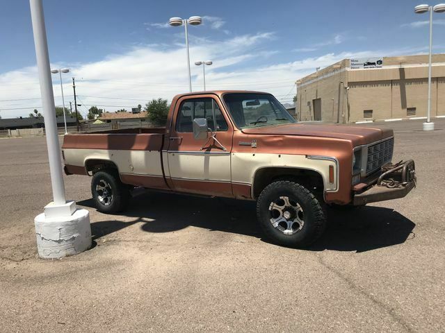 1978 CHEVROLET K20 SCOTTSDALE CAMPER SPECIAL 150000 Miles COPPER/WHITE V8 350 C 1978 Chevrolet K20 SCOTTSDALE CAMPER SPECIAL