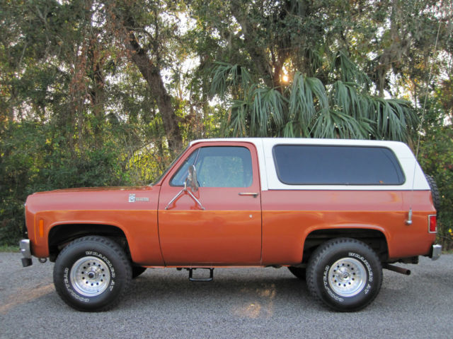 1978 Chevrolet K5 Blazer 4x4 Restored SUPER CLEAN, NO Excuses 350ci Auto A/C 1978 Chevrolet Blazer