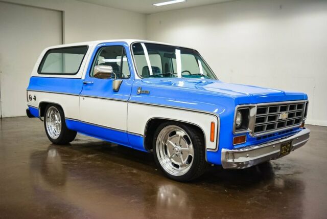 1978 Chevrolet K5 Blazer Cheyenne 710 Miles Blue / White SUV 5.3ci LS V8 4L60 Au 1978 Chevrolet K5 Blazer Cheyenne