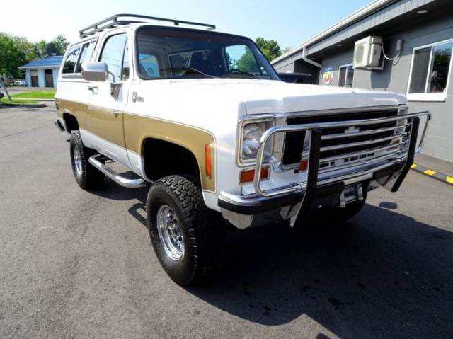 1978 Chevrolet K5 Blazer Cheyenne Pkg 350ci V8 4X4 Loaded Low Reserve 1978 Chevrolet Blazer Cheyenne