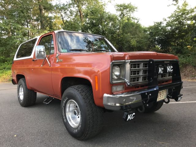 1978 Chevrolet K5 Blazer Custom Deluxe 55306 Original Miles California Truck 1978 Chevrolet K5 Blazer