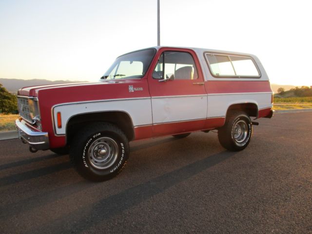 1978 Chevrolet K5 Blazer Custom Deluxe Original Classic 4x4 1978 Chevrolet Blazer Custom Deluxe