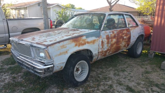 1978 CHEVROLET MALIBU 2 DOOR G-BODY 1978 Chevrolet Malibu