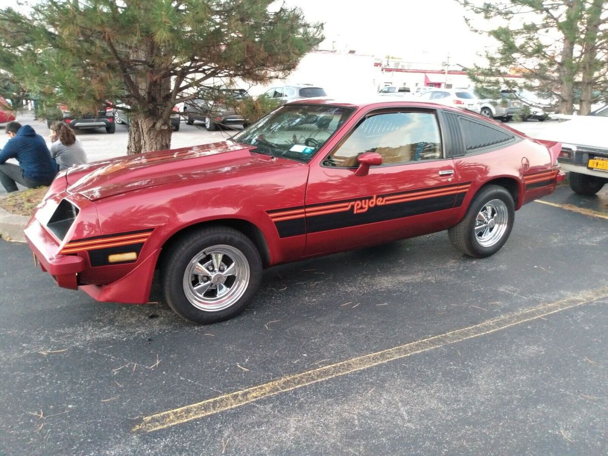 1978 Chevrolet Monza Sportscar Red RWD Automatic spyder 1978 Chevrolet Monza spyder