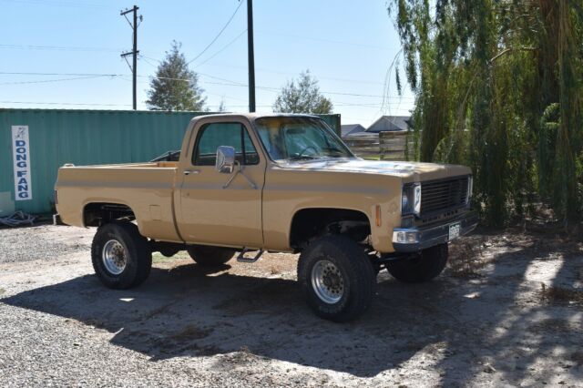 1978 Chevrolet pickup short bed sbc 4x4 square body hunting lifted gm gmc 1978 Chevrolet C/K Pickup 1500