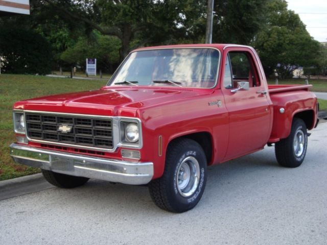 1978 Chevrolet Scottsdale C-Series 10 14962 Miles Red Clearcoat 5.7l 350cid V8 1978 Chevrolet Scottsdale C-Series 10
