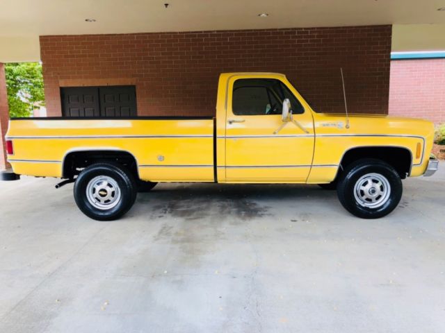 1978 Chevrolet ScottsDale C/k20 Regular Cab LongBed 4x4 4wd 400cu V8 Gas Engine 1978 Chevrolet C/K Pickup 2500 Chevrolet ScottsDale20 Long Bed 4x4