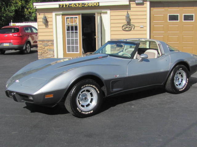 1978 Chevrolet Silver Anniversary Edition Corvette With Only 40,370 Miles!!! 1978 Chevrolet Corvette Silver Anniversary Edition