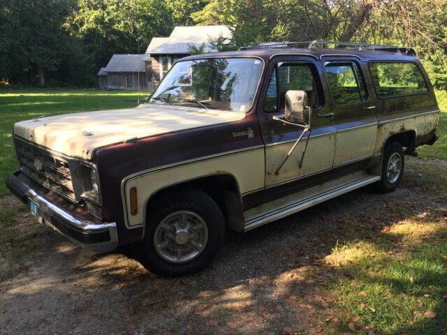 1978 Chevrolet Suburban Silverado C10 2WD 454 1978 Chevrolet Suburban Silverado