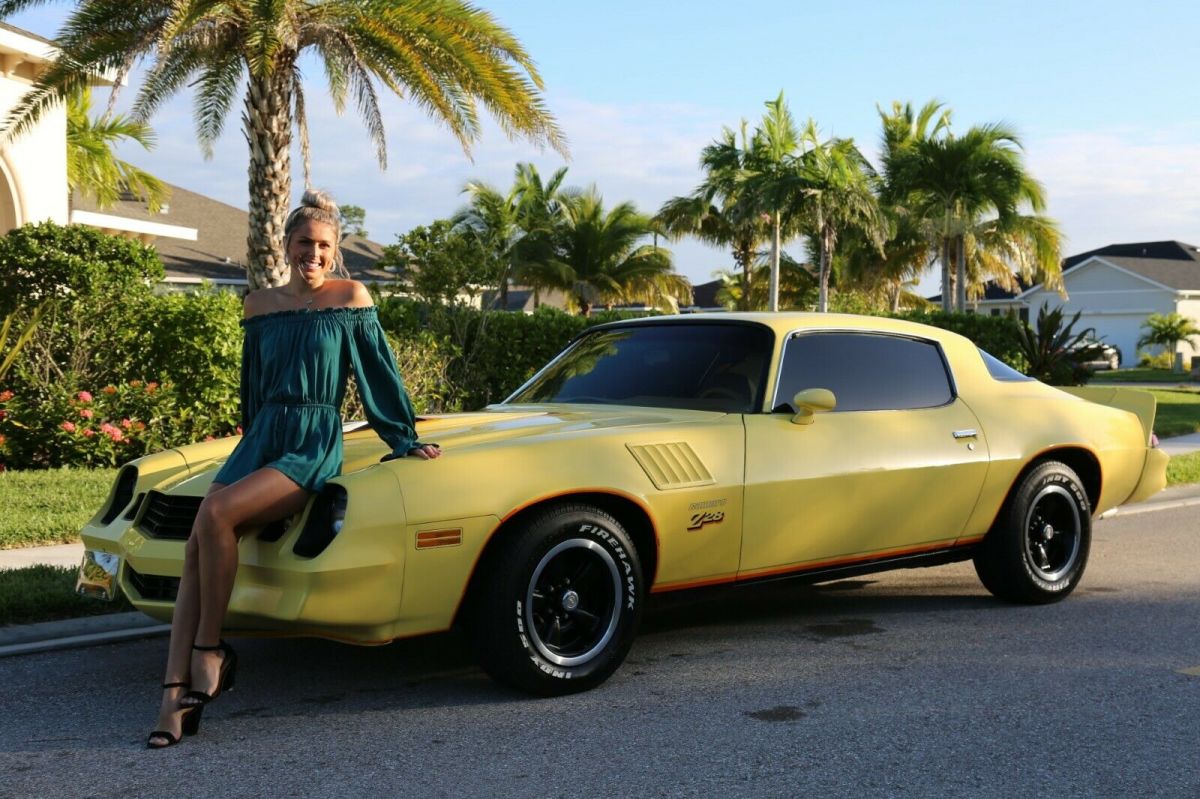 1978 Chevrolet Z28 Camaro Low miles # Match 350 auto 1978 Chevrolet Camaro