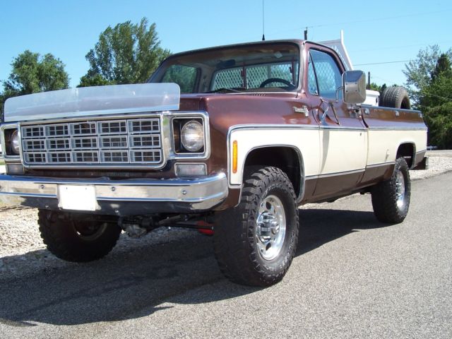 1978 CHEVY 3/4 TON GMC K20 4x4 truck 99.9% RUST FREE 1 OWNER ALL ORIGINAL 1978 Chevrolet C/K Pickup 2500 SILVERADO