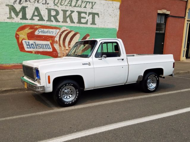 1978 Chevy C10 Custom Deluxe Short wide pickup No Reserve!! 1978 Chevrolet C-10